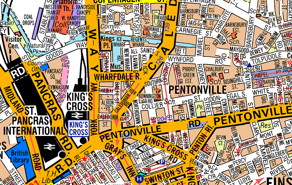 Free Printable Street Maps Uk